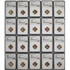 Image 3 : Lot of (10) 2015 & (10) 2016 $5 American Gold Eagle Coins NGC MS69