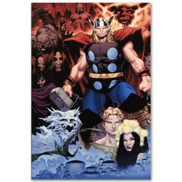 Marvel Comics Limited Edition Giclee On Canvas