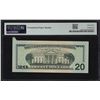 Image 2 : 2006 $20 Federal Reserve Fold Over Error Note Fr.2090-E PMG Superb Gem Unc 67EPQ