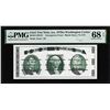 Image 1 : Circa 1970's Washington Center Giori Test Note PMG Superb Gem Uncirculated 68EPQ