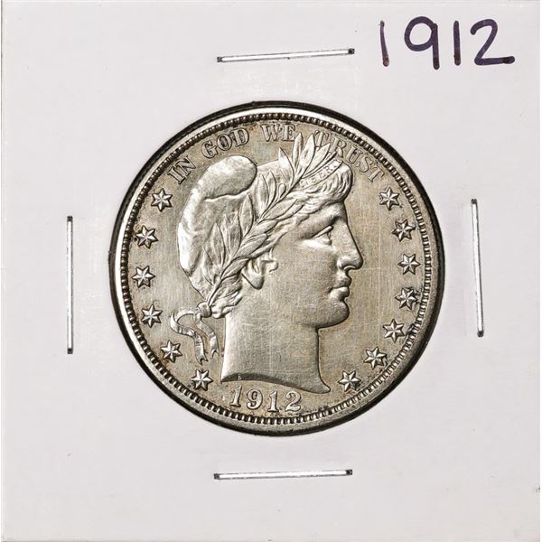 1912 Barber Half Dollar Coin