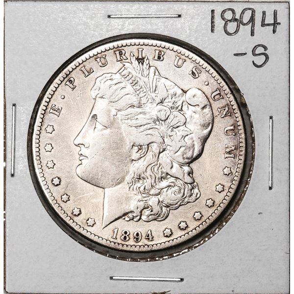 1894-S $1 Morgan Silver Dollar Coin