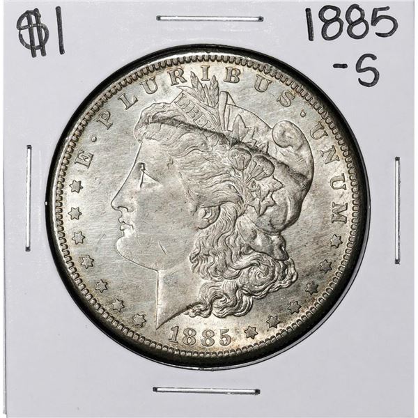 1885-S $1 Morgan Silver Dollar Coin