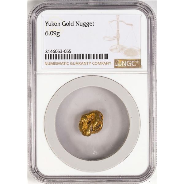 6.09 Gram Yukon Gold Nugget NGC Graded