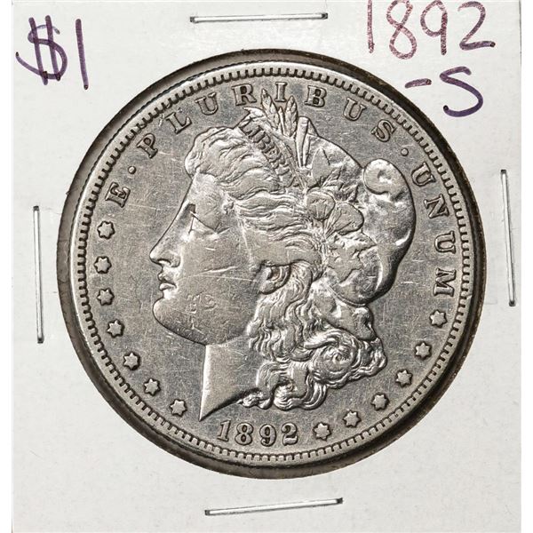 1892-S $1 Morgan Silver Dollar Coin