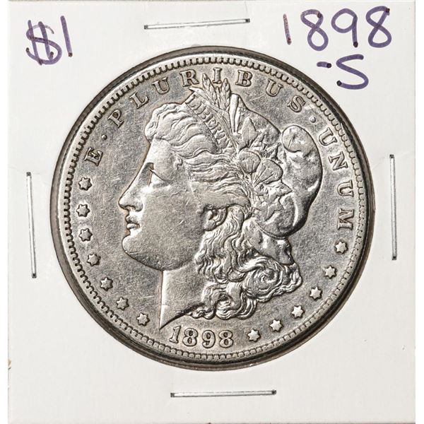 1898-S $1 Morgan Silver Dollar Coin