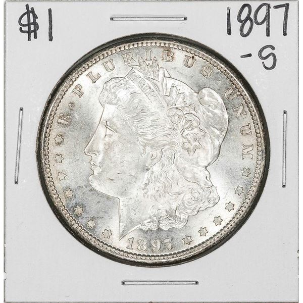 1897-S $1 Morgan Silver Dollar Coin