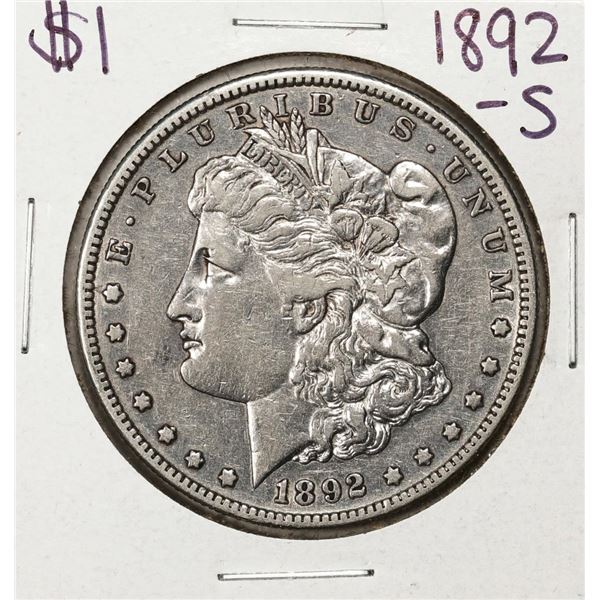 1892-S $1 Morgan Silver Dollar Coin