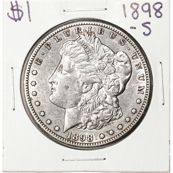 1898-S $1 Morgan Silver Dollar Coin