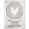 Image 2 : 2020-W $1 Proof American Silver Eagle Coin PCGS PR70DCAM FDOI Jim Peed Signed