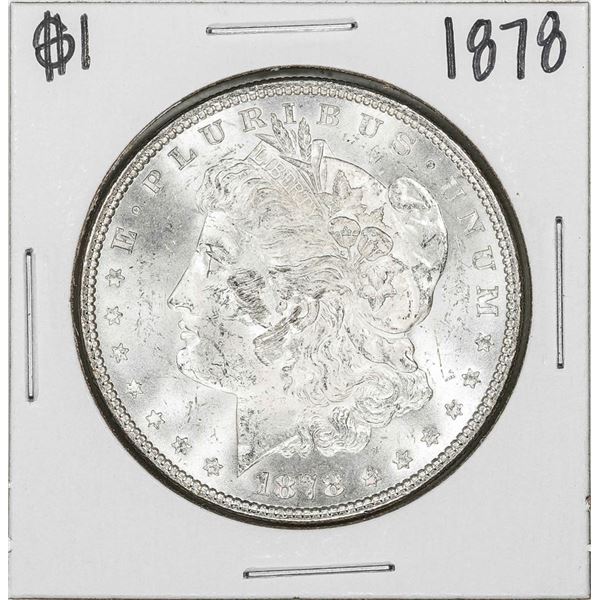 1878 $1 Morgan Silver Dollar Coin