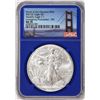 Image 1 : 2021(S) Type 1 $1 American Silver Eagle Coin NGC MS70 FDI San Francisco Blue Core