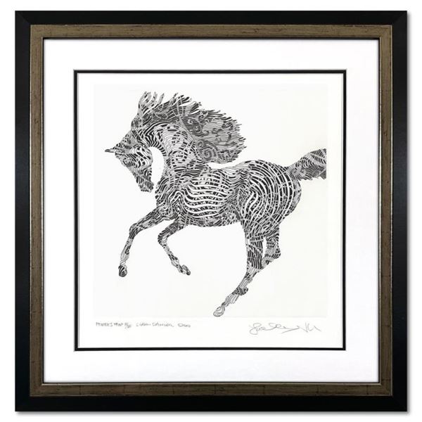 Guilaume Azoulay "Shadow Dancer" Limited Edition Etching on Paper