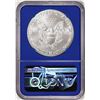 Image 2 : 2020(S) $1 American Silver Eagle Coin NGC MS70 FDOI San Francisco Mint Blue Core