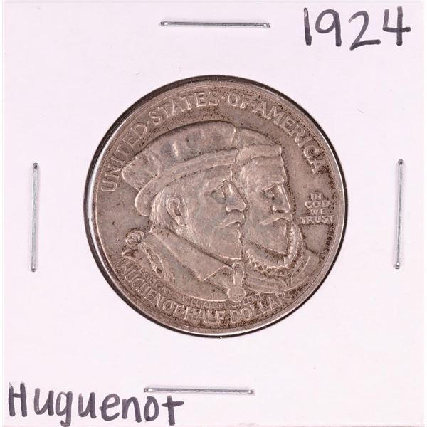 1924 Huguenot-Walloon Tercentenary Commemorative Half Dollar Coin