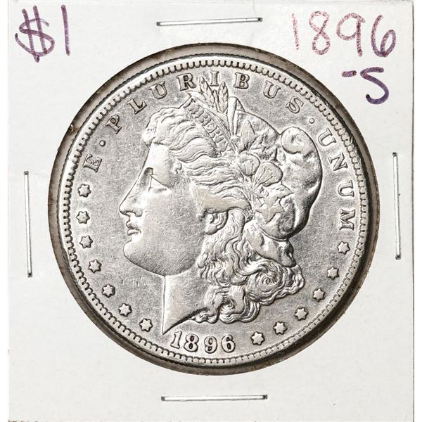 1896-S $1 Morgan Silver Dollar Coin