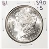 Image 1 : 1890-S $1 Morgan Silver Dollar Coin