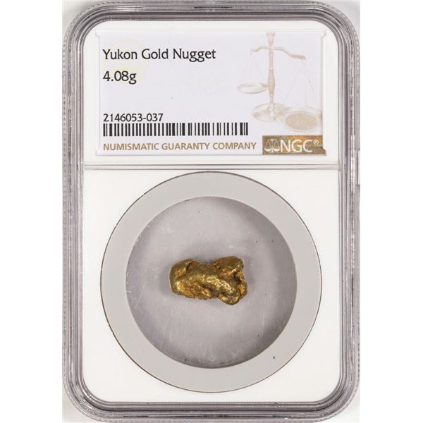 4.08 Gram Yukon Gold Nugget NGC Graded