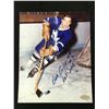 Image 1 : DICK DUFF SIGNED AND INSCRIBED TORONTO MAPLE LEAFS 8 X 10 (SPORT AUTHENTIX COA)