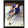 Image 1 : DICK DUFF SIGNED AND INSCRIBED TORONTO MAPLE LEAFS 8 X 10 (SPORT AUTHENTIX COA)