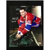 Image 1 : HENRI RICHARD SIGNED MONTREAL CANADIANS 8 X 10 (AUTOGRAPH AUTHENTIX COA)