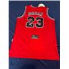 Image 1 : MICHAEL JORDAN SIGNED CHICAGO BULLS MITCHELL AND NESS JERSEY ( IN PERSON AUTHENTICS COA)