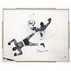 Image 2 : MUHAMMAD ALI SIGNED AND CUSTOM FRAMED DISPLAY (MOUNTED MEMORIES COA)