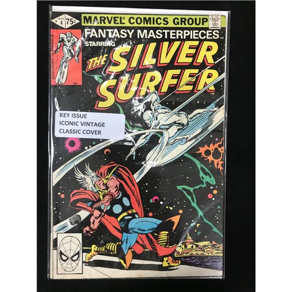 MARVEL COMICS NO.4 THE SILVER SURFER (ICONIC VINTAGE CLASSIC COVER)