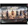 Image 1 : THE FLASH CAST SIGNED 11 X 18 POSTER (GCG HOLO)