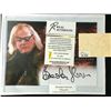 Image 2 : BRENDAN GLEESON SIGNED HOGWARTS TRAIN TICKET (RA COA)