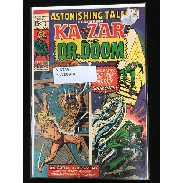 MARVEL COMICS ASTONISHING TALES NO.2