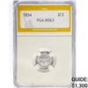 Image 1 : 1854 Silver Three Cent PGA MS63