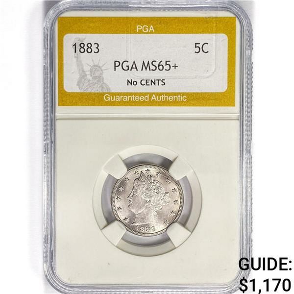 1883 Liberty Victory Nickel PGA MS65+ No Cents