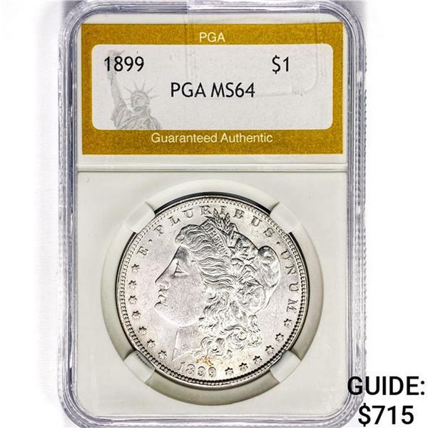 1899 Morgan Silver Dollar PGA MS64