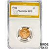 Image 1 : 1902 Indian Head Cent PGA MS64 RED