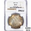 Image 1 : 1882-S Morgan Silver Dollar NGC MS65