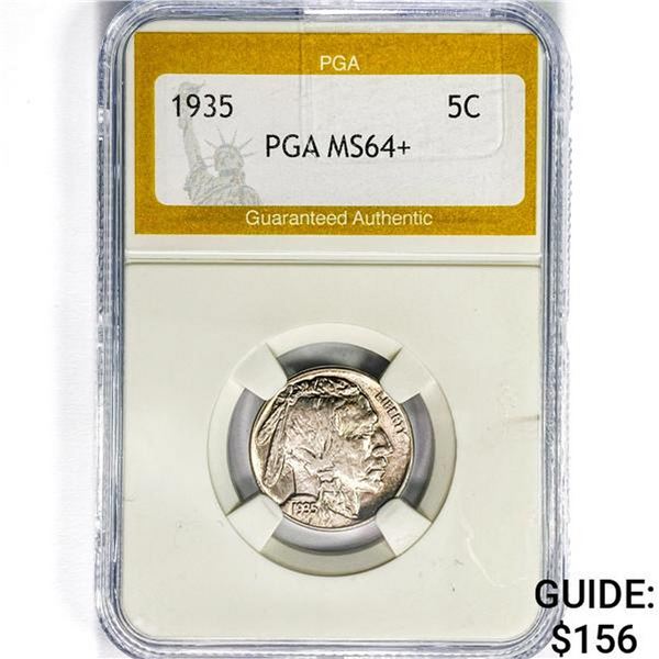 1935 Buffalo Nickel PGA MS64+