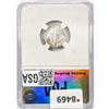 Image 2 : 1935-D Mercury Silver Dime PGA MS65 FSB
