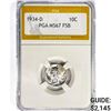 Image 1 : 1934-D Mercury Silver Dime PGA MS67 FSB