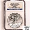 Image 1 : 2011-W Silver Eagle NGC MS70 25th Anniversary