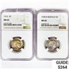 Image 1 : 1916-1938 SET [2] Buffalo Nickel NGC MS