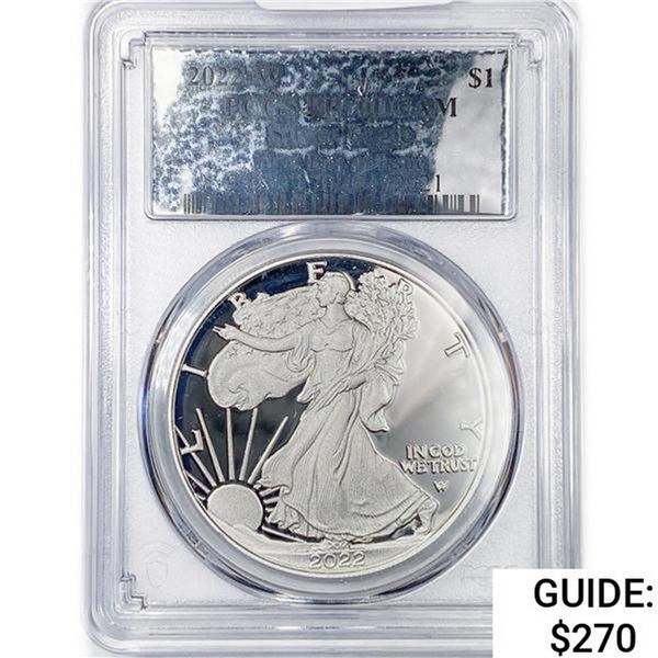 2022-W Silver Eagle PCGS PR70 DCAM 1st Day