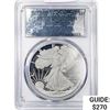 Image 1 : 2022-W Silver Eagle PCGS PR70 DCAM 1st Day
