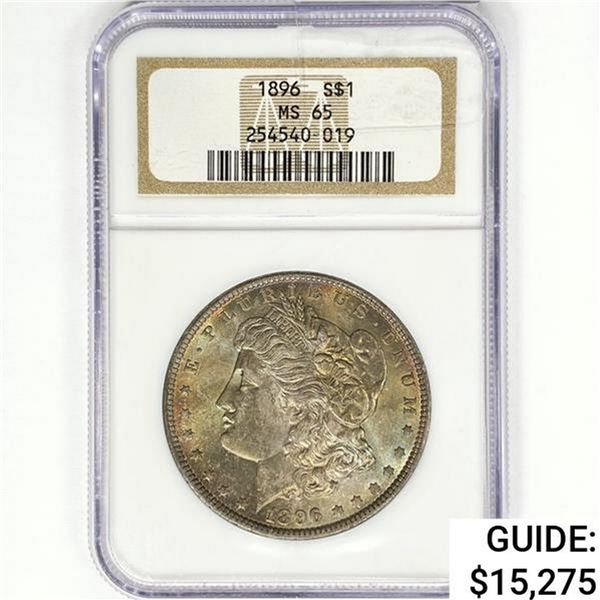 1896-S Morgan Silver Dollar NGC MS65