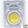 Image 1 : 2000 $100 Liberia Type-1 Gilt PCGS PR69