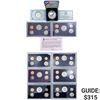 Image 1 : 1982-2008 US Proof Mint Sets [42 Coins]