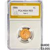 Image 1 : 1886 Indian Head Cent PGA MS64 RED, Type 2