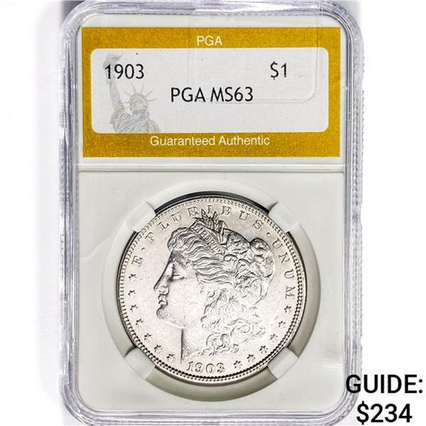 1903 Morgan Silver Dollar PGA MS63