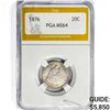 Image 1 : 1876 Twenty Cent Piece PGA MS64
