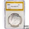 Image 1 : 1880 Morgan Silver Dollar PGA MS65 PL